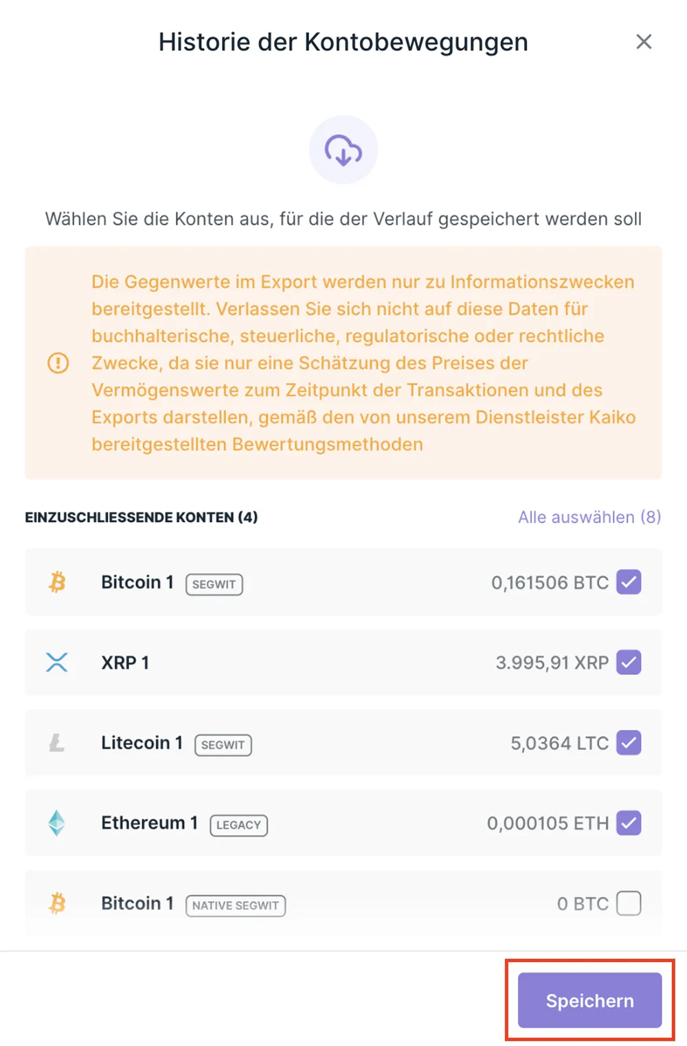 CSV-Datei erstellen