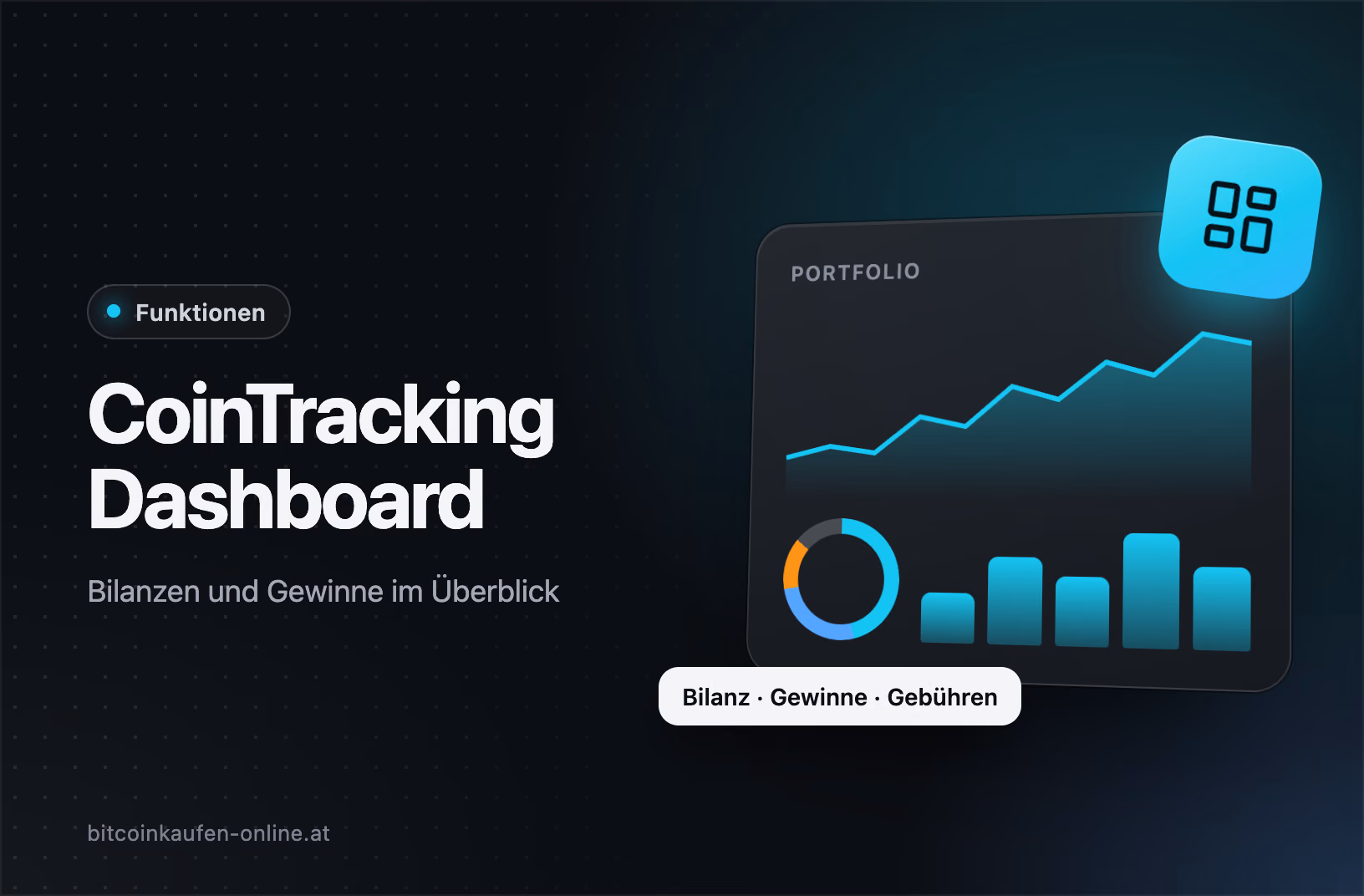 CoinTracking Dashboard: Portfolio-Verlauf, Verteilung und Bilanzen im Überblick